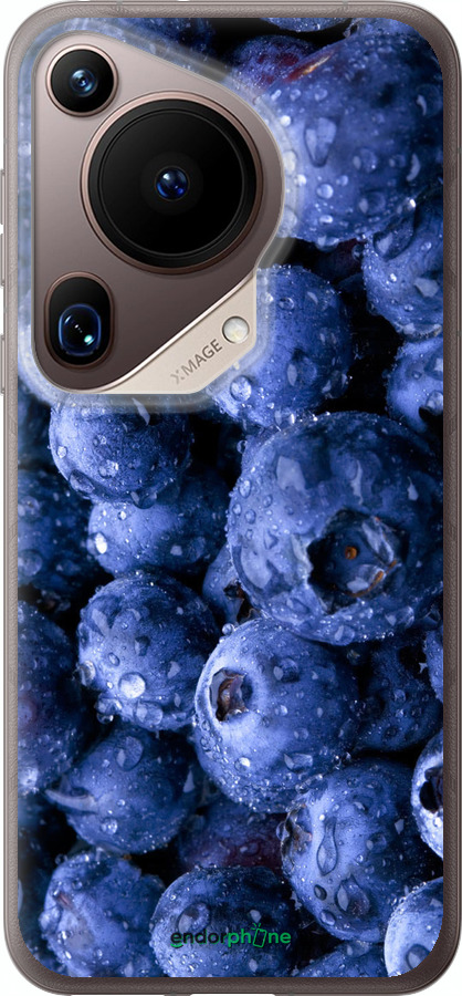 Силиконовый чехол Голубика для Huawei Pura 70 Ultra - 4459u-3704 изображение 
