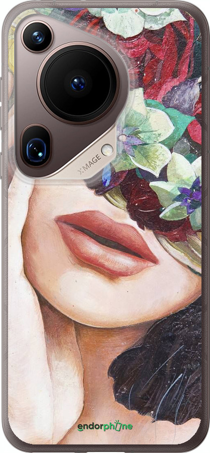 Силіконовий чехол Head Flower для Huawei Pura 70 Ultra - 4460u-3704 изображение 