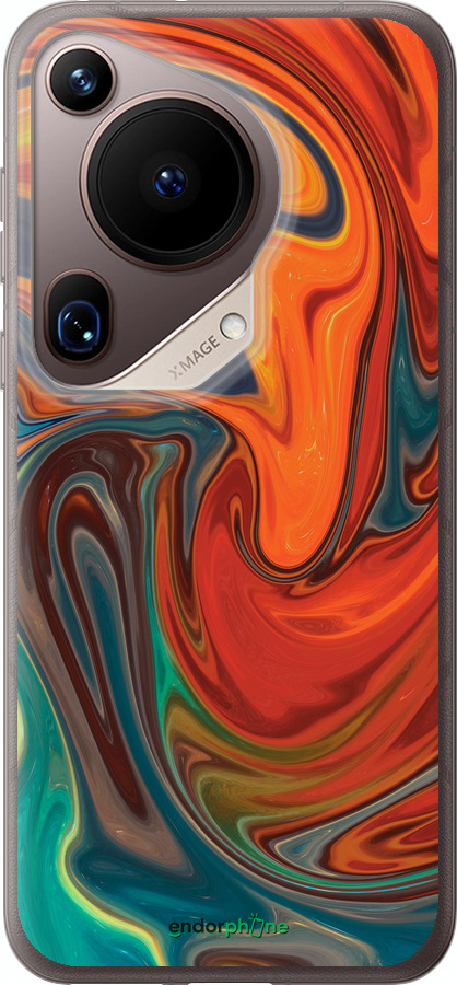 Силиконовый чехол Абстрактный фон для Huawei Pura 70 Ultra - 4547u-3704 изображение 
