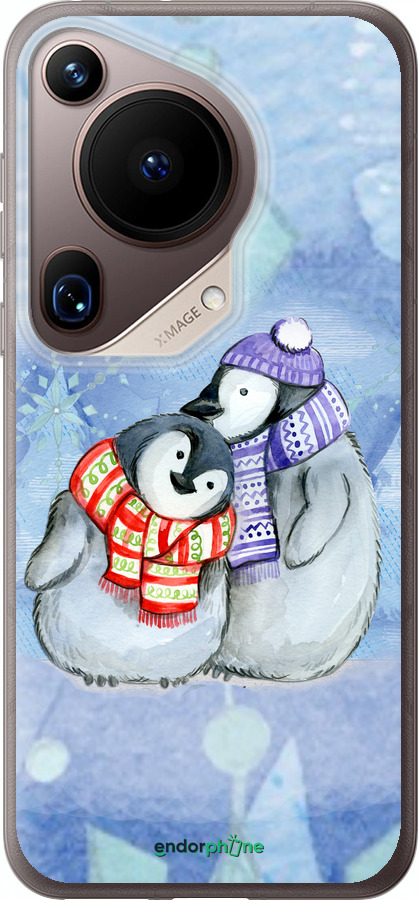 Силиконовый чехол Новогодний 5 для Huawei Pura 70 Ultra - 4618u-3704 изображение 