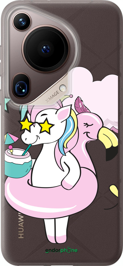 Силиконовый чехол Crown Unicorn для Huawei Pura 70 Ultra - 4660u-3704 изображение 
