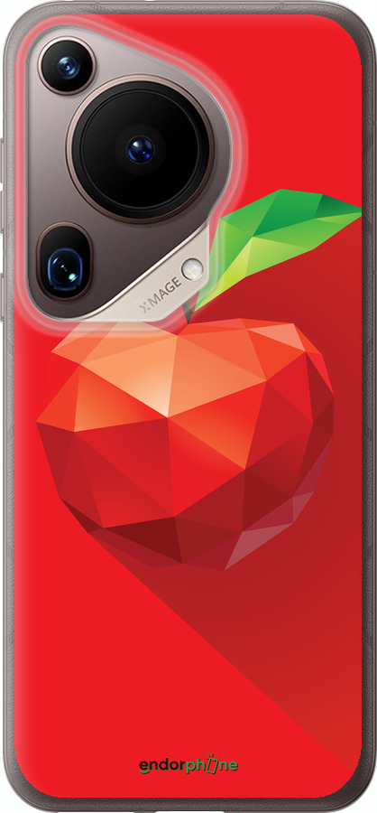 Силиконовый чехол Яблоко для Huawei Pura 70 Ultra - 4696u-3704 изображение 