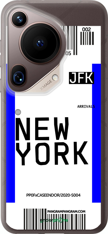 Силіконовий чехол New York для Huawei Pura 70 Ultra - 4861u-3704 изображение 