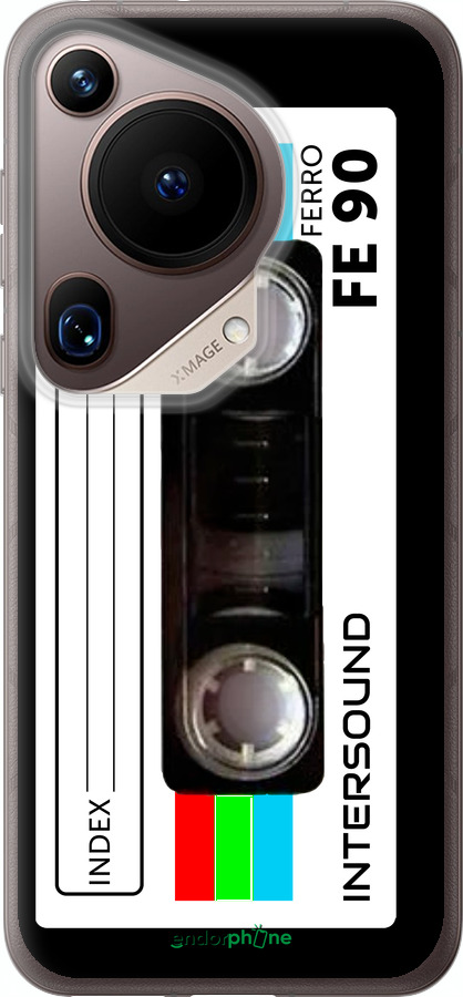 Силіконовий чехол Касета з 90 для Huawei Pura 70 Ultra - 4894u-3704 изображение 