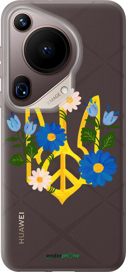 Силиконовый чехол Герб v3 для Huawei Pura 70 Ultra - 5265u-3704 изображение 