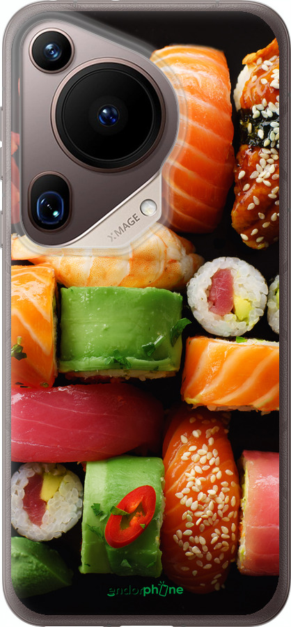 Силиконовый чехол Суши v2 для Huawei Pura 70 Ultra - 5539u-3704 изображение 