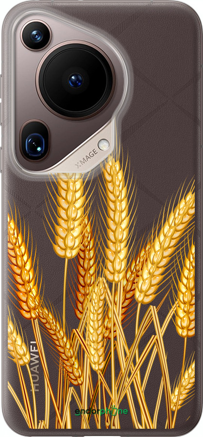 Силиконовый чехол Колоски пшеници для Huawei Pura 70 Ultra - 5866u-3704 изображение 