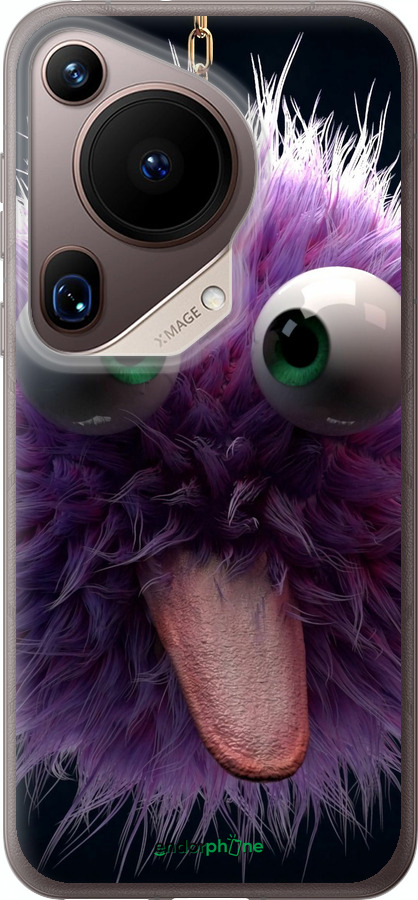 Силиконовый чехол Пушистик для Huawei Pura 70 Ultra - 6017u-3704 изображение 