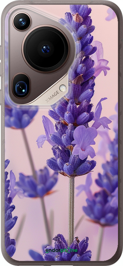 Силіконовий чехол Лаванда для Huawei Pura 70 Ultra - 6037u-3704 изображение 