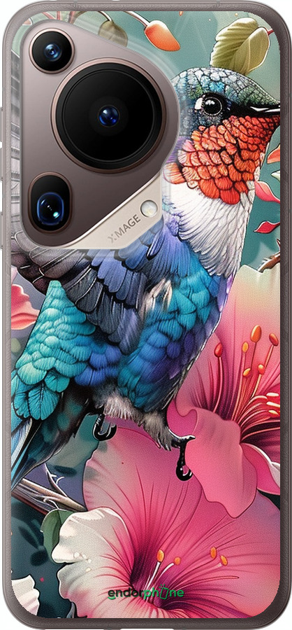 Силіконовий чехол Казкова колібрі для Huawei Pura 70 Ultra - 6051u-3704 изображение 