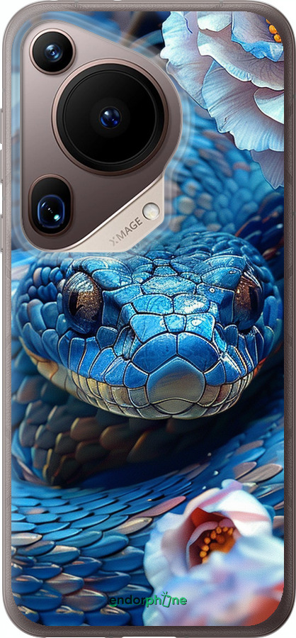 Силіконовий чехол Blue Snake для Huawei Pura 70 Ultra - 6079u-3704 изображение 