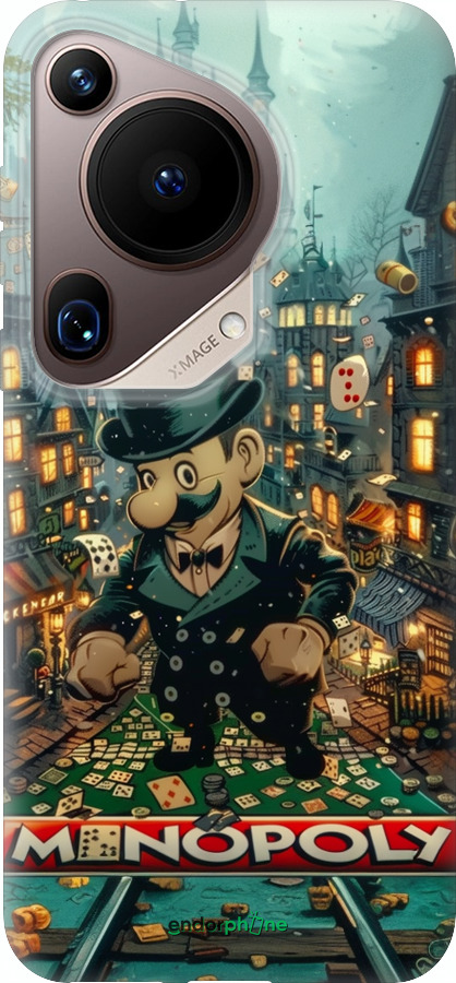 Силіконовий чехол Казковий Monopoly для Huawei Pura 70 Ultra - 6086u-3704 изображение 