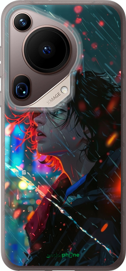 Силіконовий чехол Нічні вогні для Huawei Pura 70 Ultra - 6096u-3704 изображение 