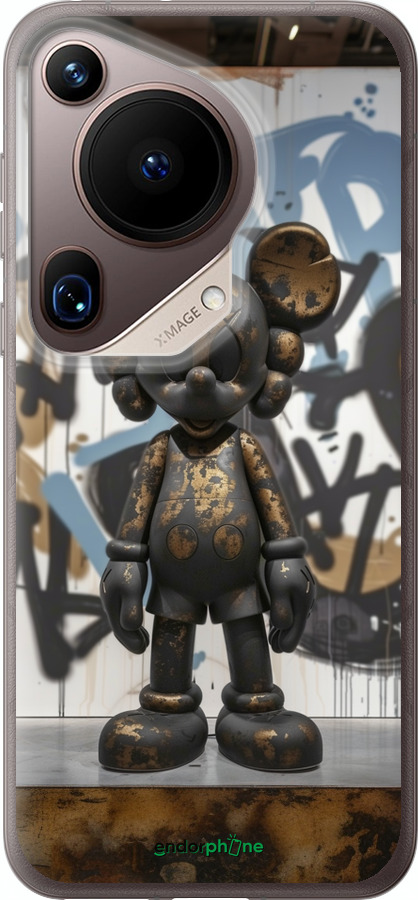 Силиконовый чехол Bronze kaws v2 для Huawei Pura 70 Ultra - 6098u-3704 изображение 