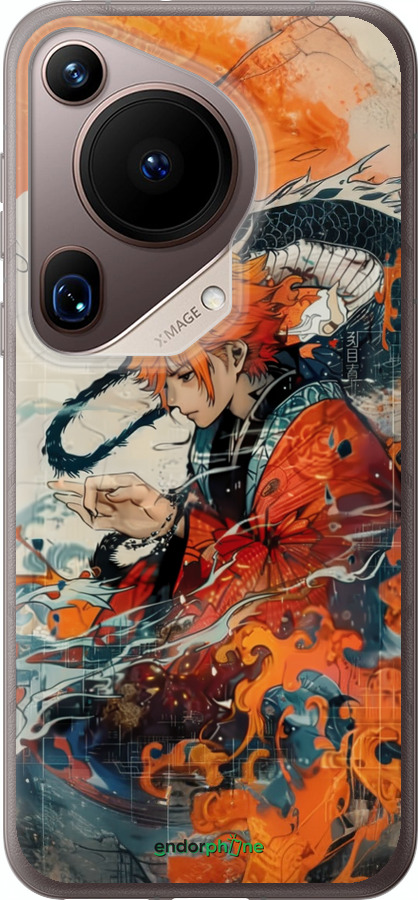 Силиконовый чехол Зеницу Агацума для Huawei Pura 70 Ultra - 6114u-3704 изображение 