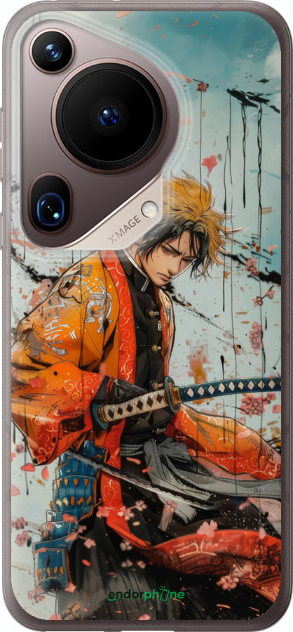 Силиконовый чехол Agatsuma Zenitsu: Убийца демонов для Huawei Pura 70 Ultra - 6118u-3704 изображение 