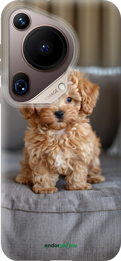 Силіконовий чехол Mini-maltipoo для Huawei Pura 70 Ultra - 6158u-3704 изображение 