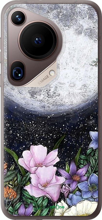 Силиконовый чехол Полночь в саду для Huawei Pura 70 Ultra - 6259u-3704 изображение 