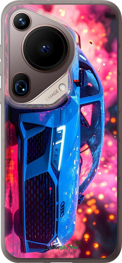 Силіконовий чехол Ауди для Huawei Pura 70 Ultra - 6286u-3704 изображение 