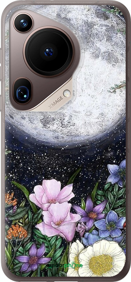 Силиконовый чехол Полночь в саду II для Huawei Pura 70 Ultra - 6424u-3704 изображение 