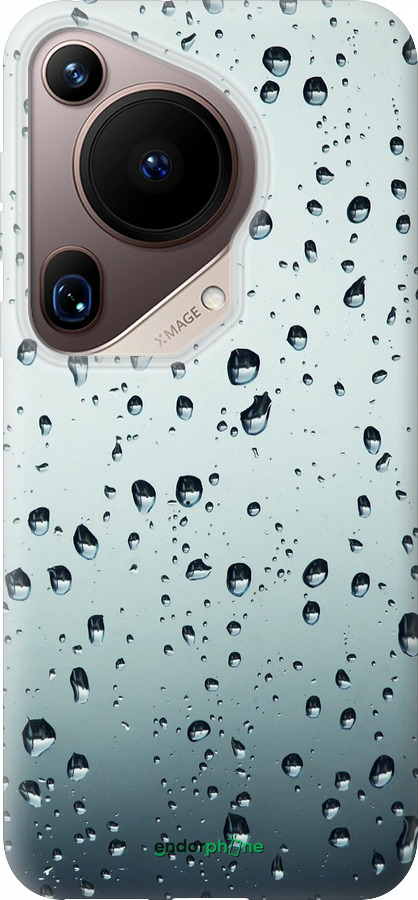 Силиконовый чехол Стекло в каплях для Huawei Pura 70 Ultra - 848u-3704 изображение 