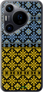 Силиконовый чехол Жовто-блакитна вишиванка для Huawei Pura 70 - 1169u-3703 изображение 