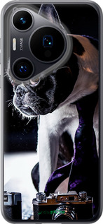 Силиконовый чехол Бульдог-фотограф для Huawei Pura 70 - 142u-3703 изображение 