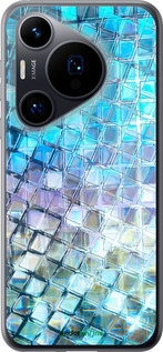 Силиконовый чехол Переливающаяся чешуя для Huawei Pura 70 - 227u-3703 изображение 