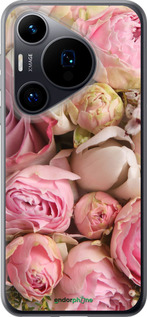 Силиконовый чехол Розы v2 для Huawei Pura 70 - 2320u-3703 изображение 