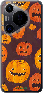 Силиконовый чехол Тыквы на Хеллоуин для Huawei Pura 70 - 233u-3703 изображение 