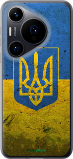Силиконовый чехол Флаг и герб Украины 2 для Huawei Pura 70 - 378u-3703 изображение 