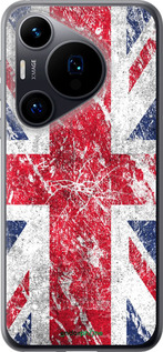 Силиконовый чехол Флаг Великобритании 1 для Huawei Pura 70 - 386u-3703 изображение 