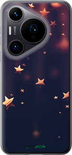 Силиконовый чехол Падающие звезды для Huawei Pura 70 - 3974u-3703 изображение 