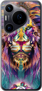 Силиконовый чехол Люминесцентный лев для Huawei Pura 70 - 4037u-3703 изображение 