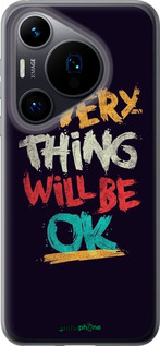 Силиконовый чехол Все будет хорошо для Huawei Pura 70 - 4068u-3703 изображение 