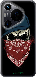 Силиконовый чехол Череп в кепке для Huawei Pura 70 - 4127u-3703 изображение 