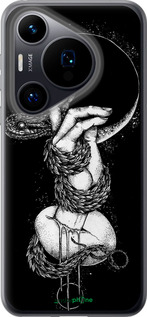 Силиконовый чехол Змея в руке для Huawei Pura 70 - 4149u-3703 изображение 