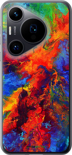 Силиконовый чехол Акварель на холсте для Huawei Pura 70 - 4150u-3703 изображение 