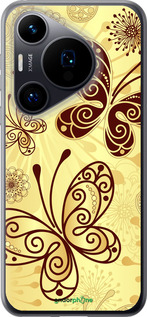 Силиконовый чехол Красивые бабочки для Huawei Pura 70 - 4170u-3703 изображение 