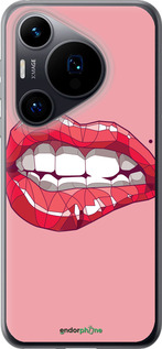 Силиконовый чехол Sexy lips для Huawei Pura 70 - 4174u-3703 изображение 