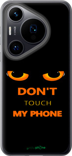 Силиконовый чехол Don't touch the phone для Huawei Pura 70 - 4261u-3703 изображение 