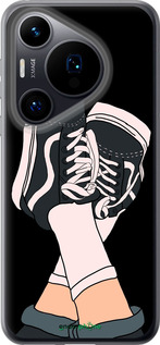 Силиконовый чехол Кеды для Huawei Pura 70 - 4265u-3703 изображение 