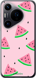 Силиконовый чехол Розовый арбуз для Huawei Pura 70 - 4314u-3703 изображение 