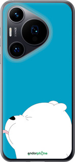 Силиконовый чехол Мишка 1 для Huawei Pura 70 - 4358u-3703 изображение 