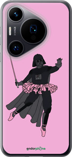 Силиконовый чехол Pink Wader для Huawei Pura 70 - 4456u-3703 изображение 