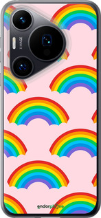 Силиконовый чехол Rainbows для Huawei Pura 70 - 4478u-3703 изображение 
