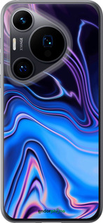 Силиконовый чехол Узор воды для Huawei Pura 70 - 4491u-3703 изображение 