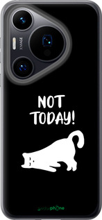 Силиконовый чехол Уставший кот для Huawei Pura 70 - 4535u-3703 изображение 