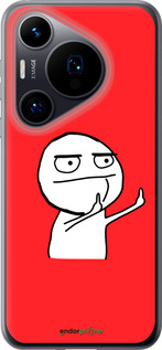 Силиконовый чехол Мем для Huawei Pura 70 - 4578u-3703 изображение 