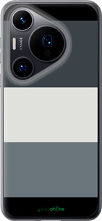 Силиконовый чехол Полосы для Huawei Pura 70 - 4588u-3703 изображение 